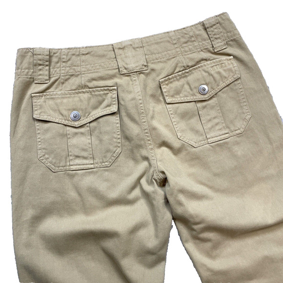 Gramicci Women's Khaki‎ Wide Leg Pants Size 4 31" Length - Picture 6 of 13